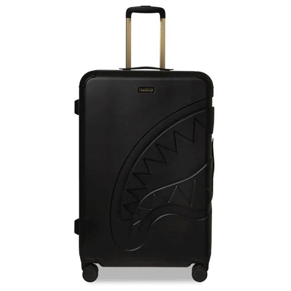 REALITY CHECK SHARKITECTURE FULL-SIZE JETBLACK LUGGAGE (GOLD HARDWARE)