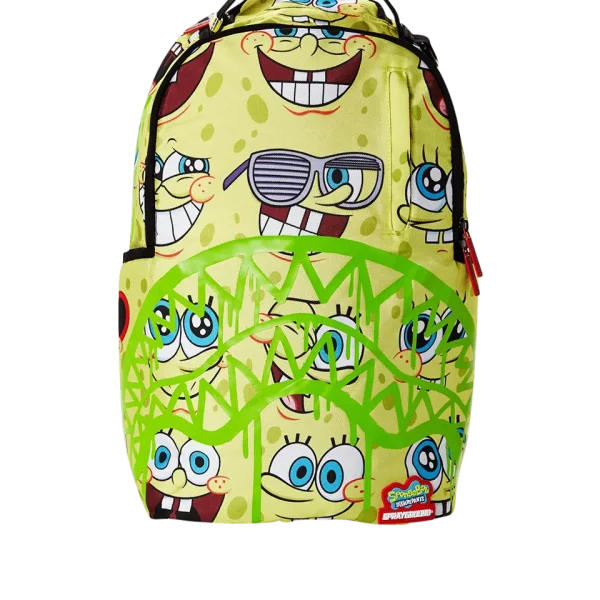 SPONGEBOB SPRAYPAINT FACE PATTERN