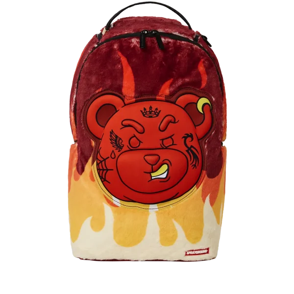 DIABLO COZY VELOUR FUR BACKPACK