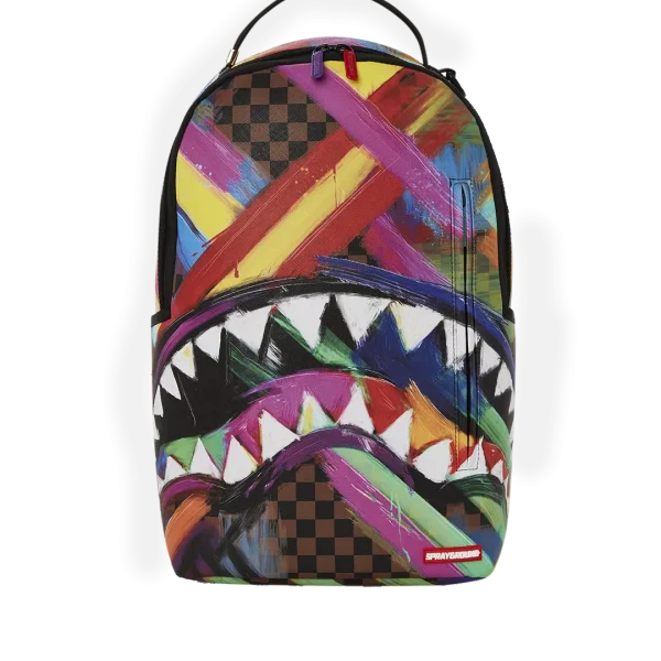 SHARKS IN PARIS CITY STREAKS BACKPACK (DLXV)