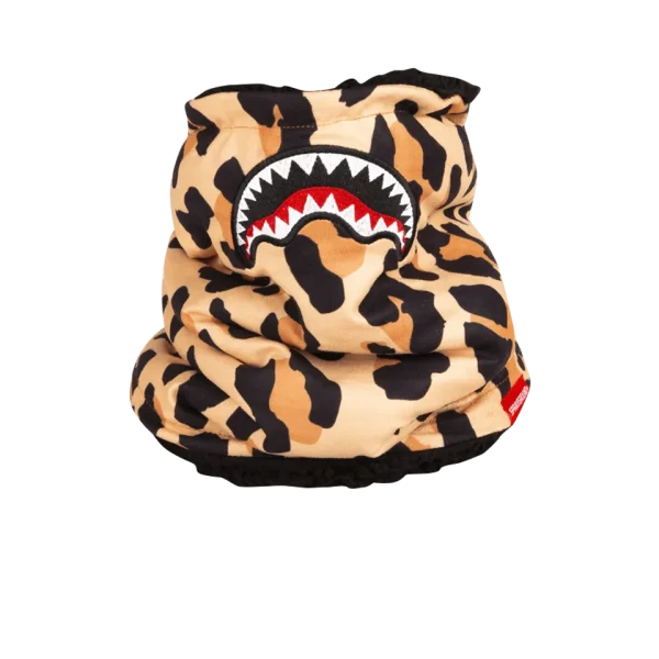 LEOPARD NECK WARMER