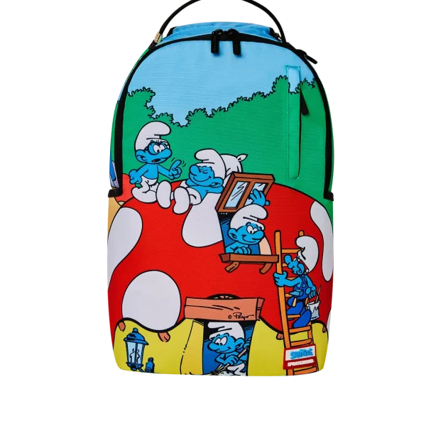 SMURFS MUSHROOM VILLAGE BACKPACK