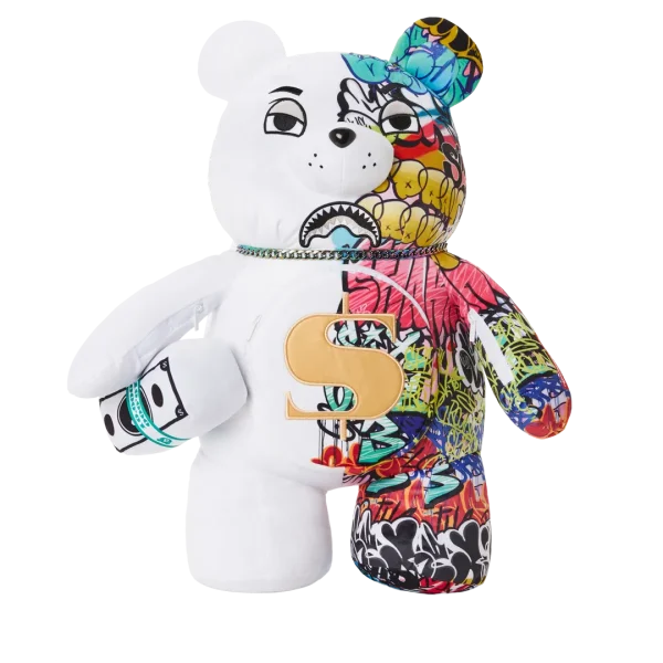 HALF GRAFF MONEYBEAR TEDDYBEAR BACKPACK