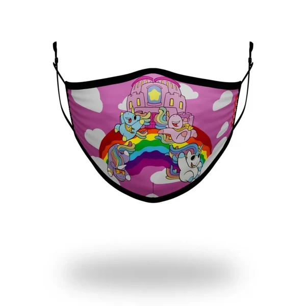 KIDS FORM FITTING MASK: RAINBOW BOUNCE