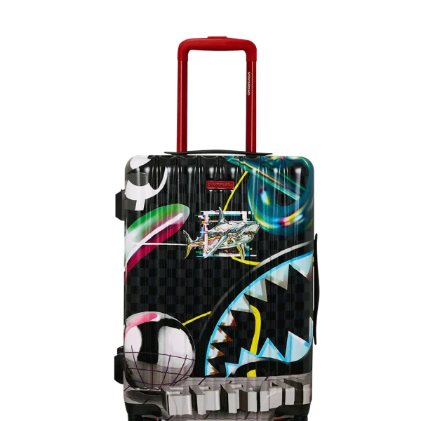 MIND TRIP SHARK DOSE SHARKNAUTICS HARDSHELL CARRY-ON LUGGAGE