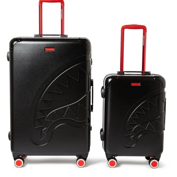 SHARKITECTURE MOLDED 2 PC LUGGAGE SET