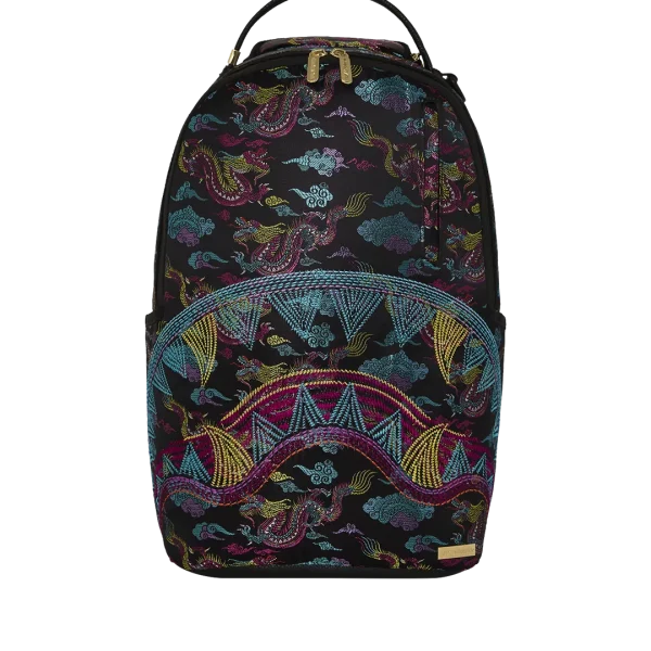 EMBROIDERED DRAGONS DLX BACKPACK