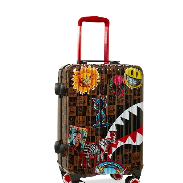 GLOBAL MOGUL POPAGANDA RON ENGLISH EDITION HARDSHELL CARRY-ON LUGGAGE