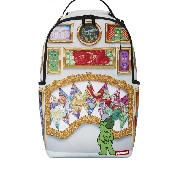 MONEYBEAR ART CRITIQUE BACKPACK